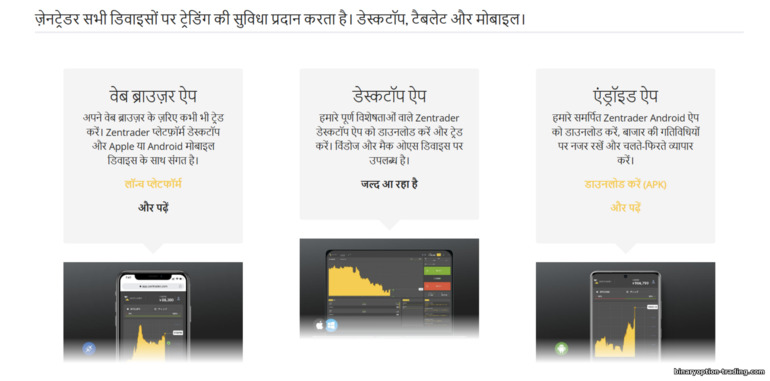 ZenTrader ट्रेडिंग प्लेटफ़ॉर्म