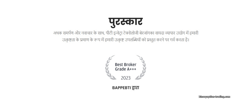 Invetra ब्रोकर अवॉर्ड्स