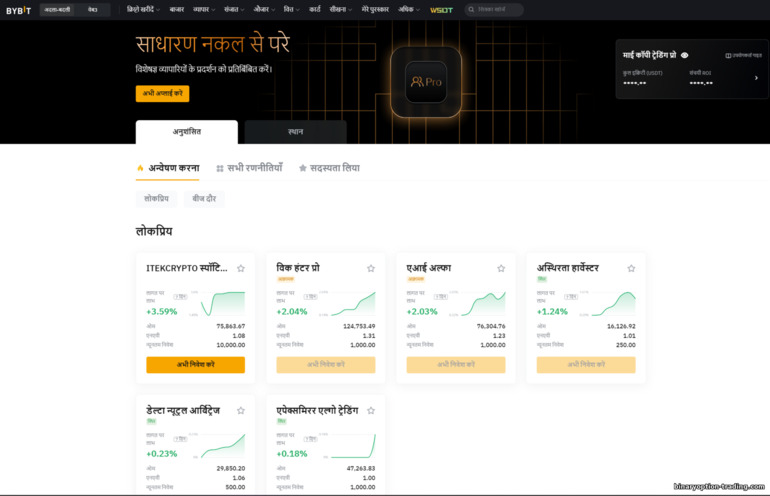 ByBit पर कॉपी ट्रेडिंग