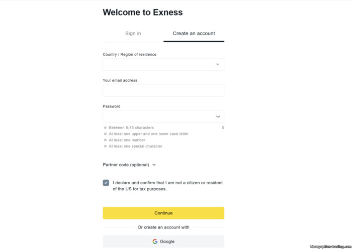 Exness ट्रेडिंग अकाउंट रजिस्ट्रेशन Exness ट्रेडिंग अकाउंट रजिस्ट्रेशन