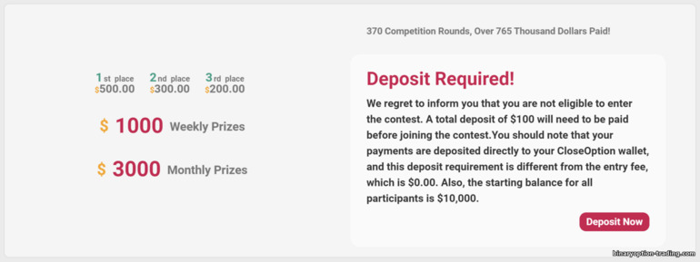 Close Option ब्रोकर पर ट्रेडर प्रतियोगिताएँ Close Option ब्रोकर पर ट्रेडर प्रतियोगिताएँ