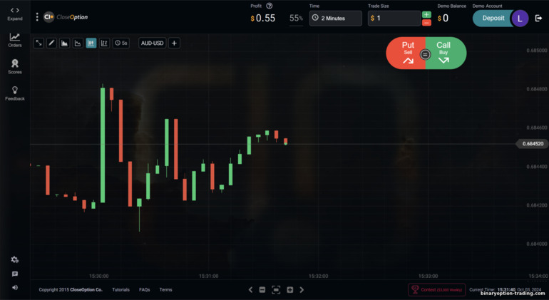 Close Option ब्रोकर का ट्रेडिंग प्लेटफ़ॉर्म Close Option ब्रोकर का ट्रेडिंग प्लेटफ़ॉर्म