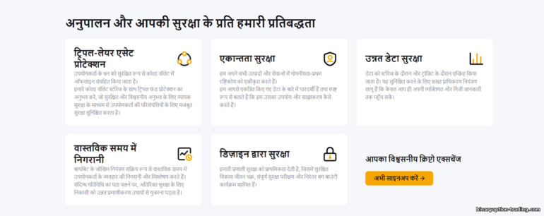 ByBit की सुरक्षा विशेषताएँ